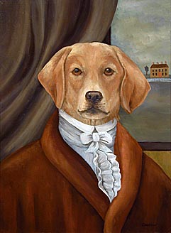 Portrait of Sir Benjamin Canine