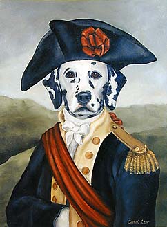 Portrait of Captain James Dalmatian